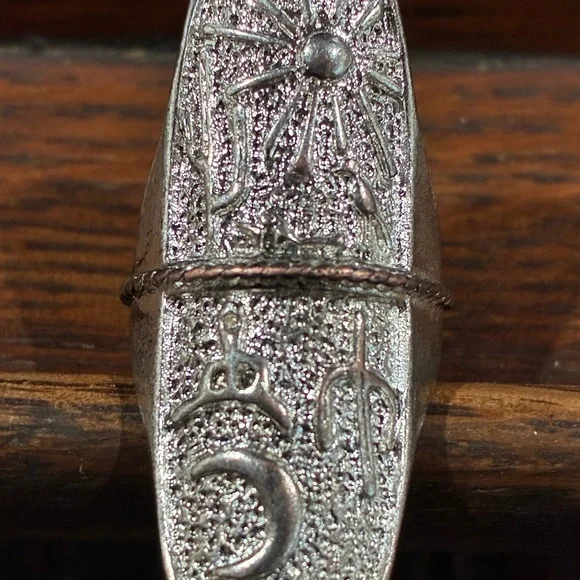 Southwest Sunrise to Sunset sterling silver ring - Picture 1 of 3